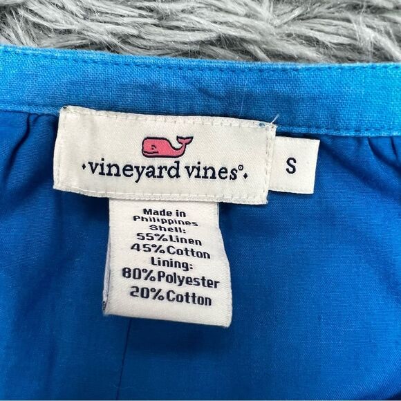 Vineyard Vines Split V-Neck Tank Top Size Small - Picture 4 of 7